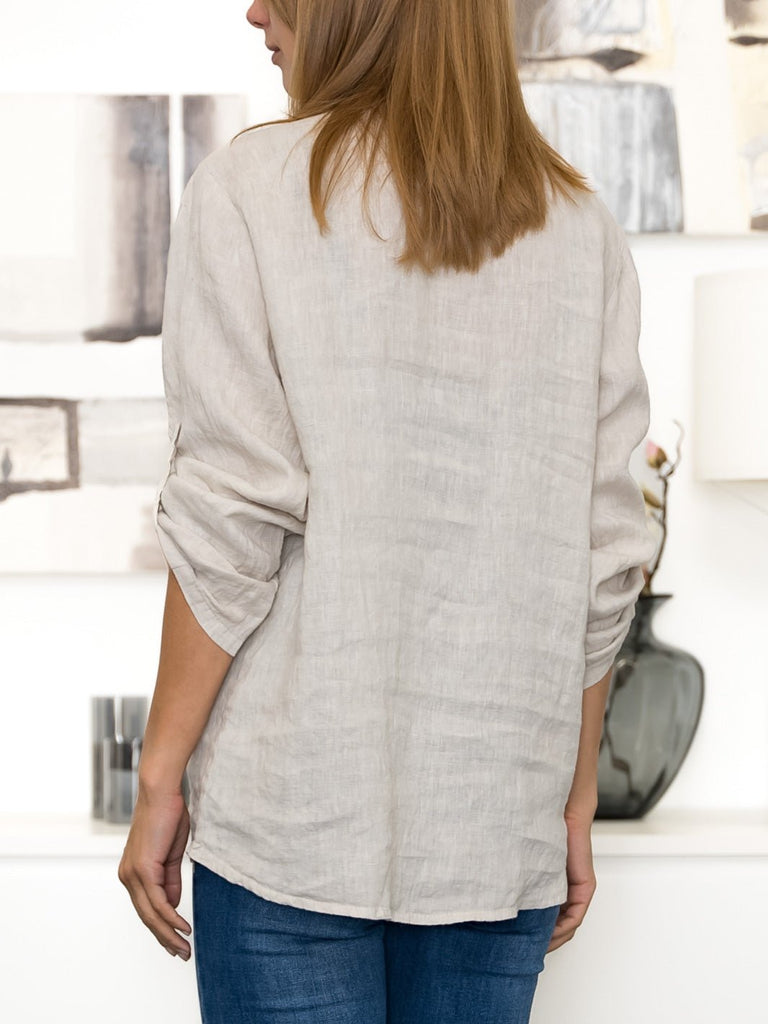 Emma shirt beige - Online-Mode