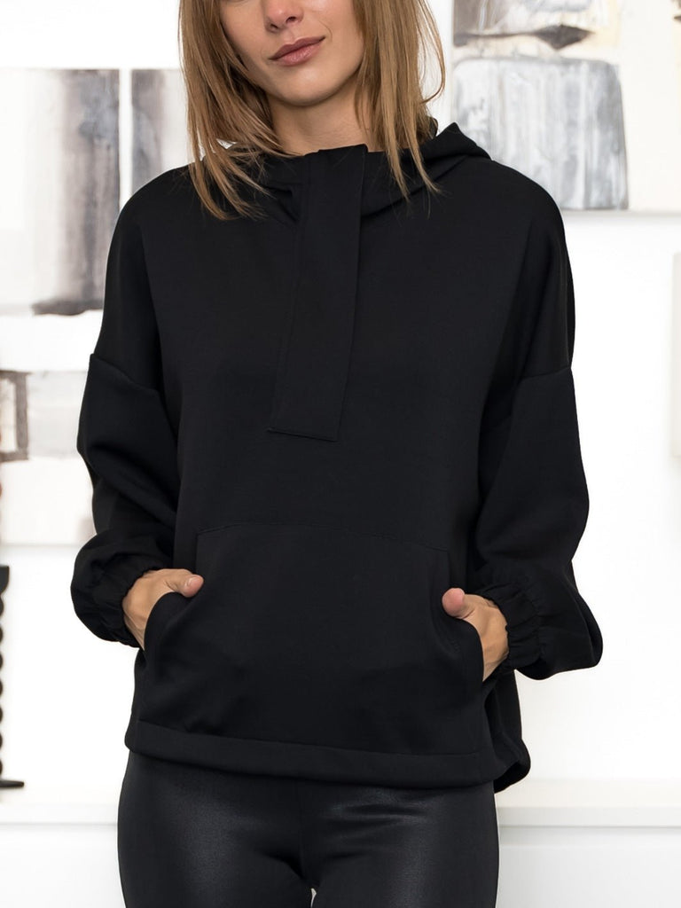 Evie sweatshirt black - Online-Mode