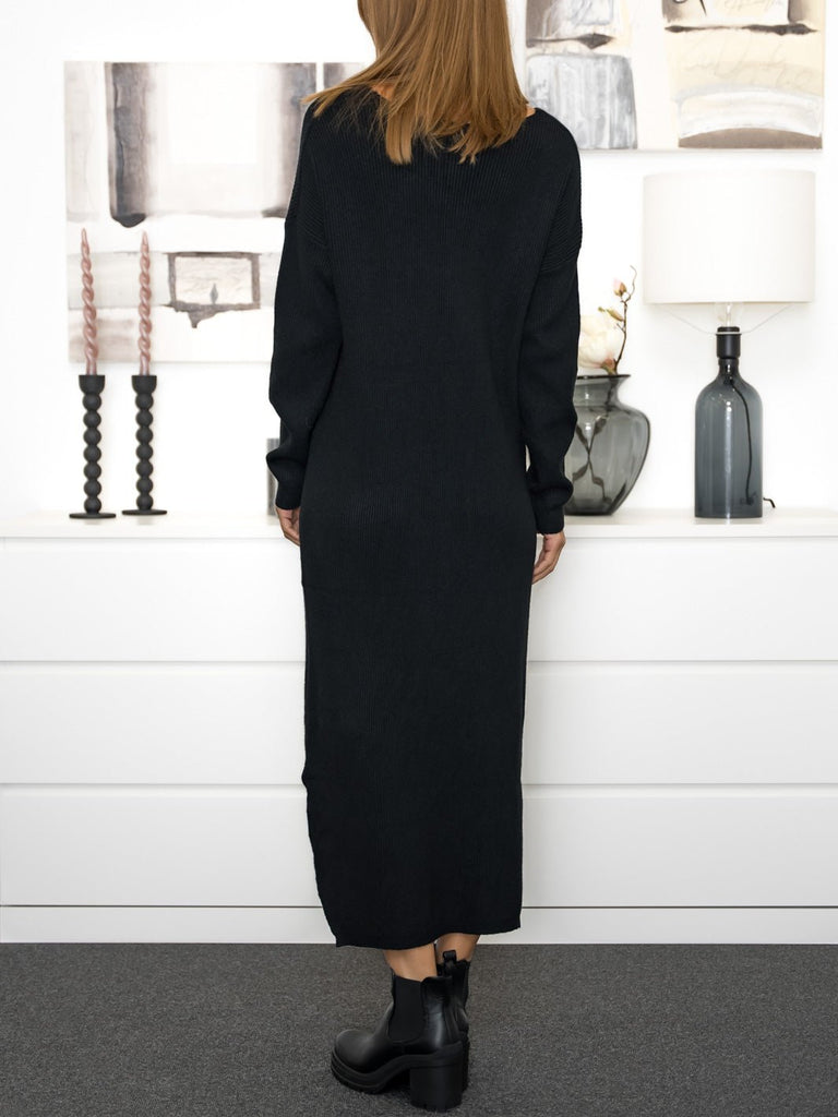 Farah knit dress black - Online-Mode
