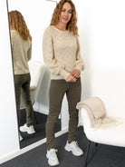 Fransa FRditte pullover whitecap gray - Online-Mode