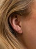 Friihof+Siig Mini Bow onepiece ørering forgyldt