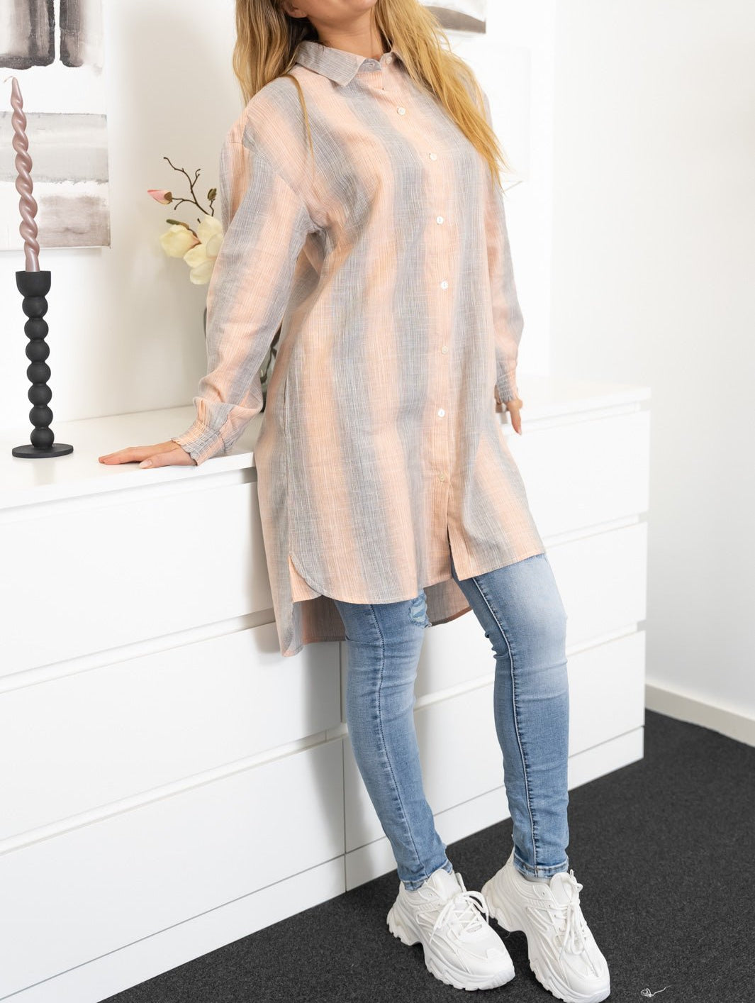 Helena shirt dress rose print 6 - Online-Mode