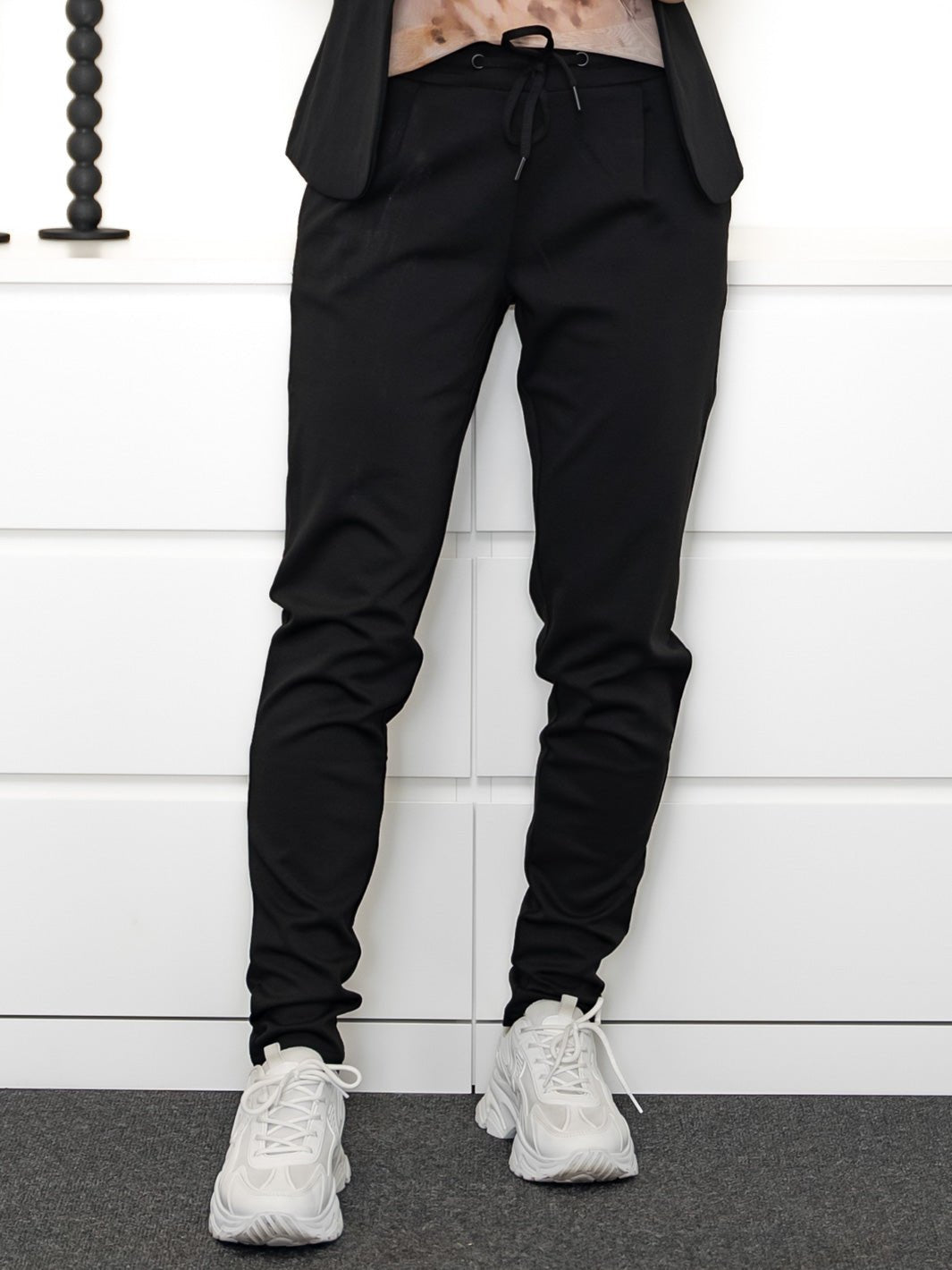 Ichi IHkate pants long black - Online-Mode