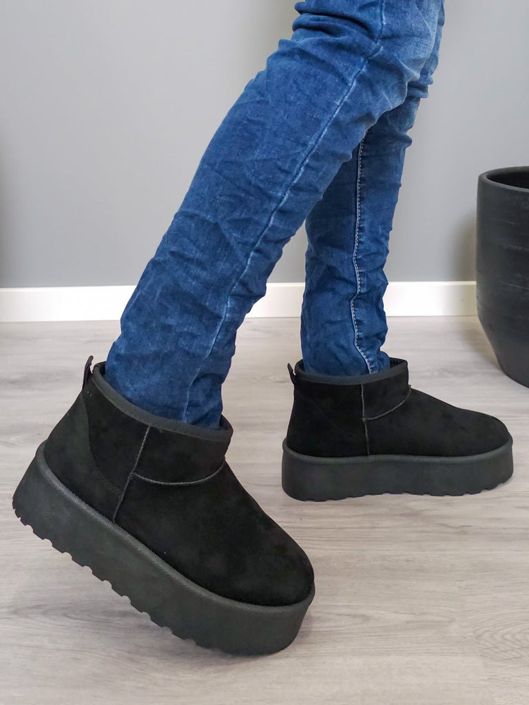 Jeanne short boot black - Online-Mode