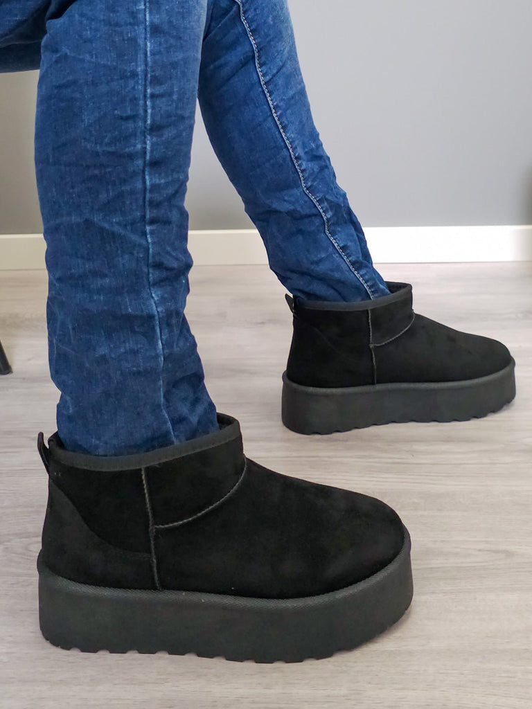Jeanne short boot black - Online-Mode