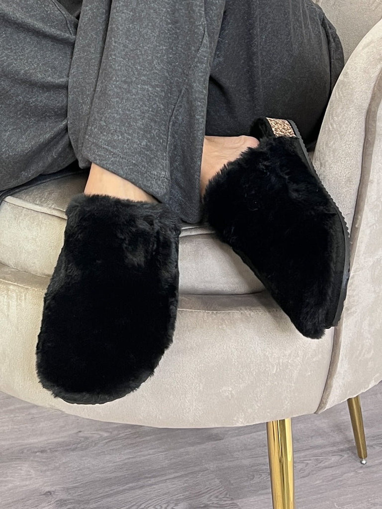 Julia slippers black - Online-Mode