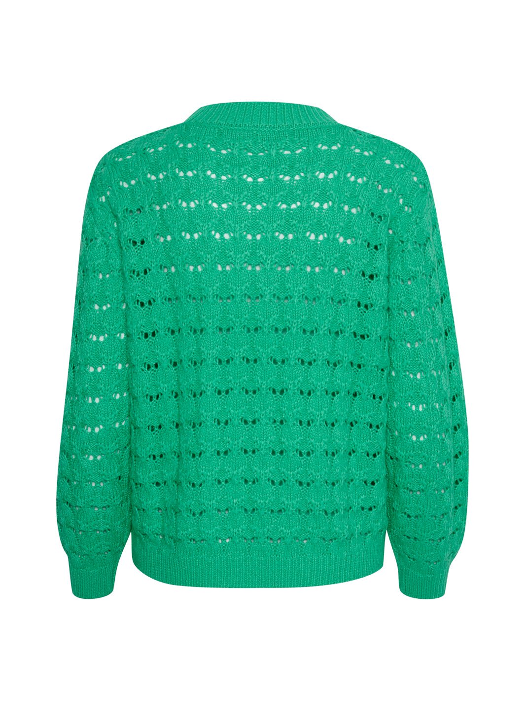Kaffe KAelena knit pullover gumdrop green - Online-Mode