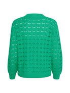Kaffe KAelena knit pullover gumdrop green - Online-Mode