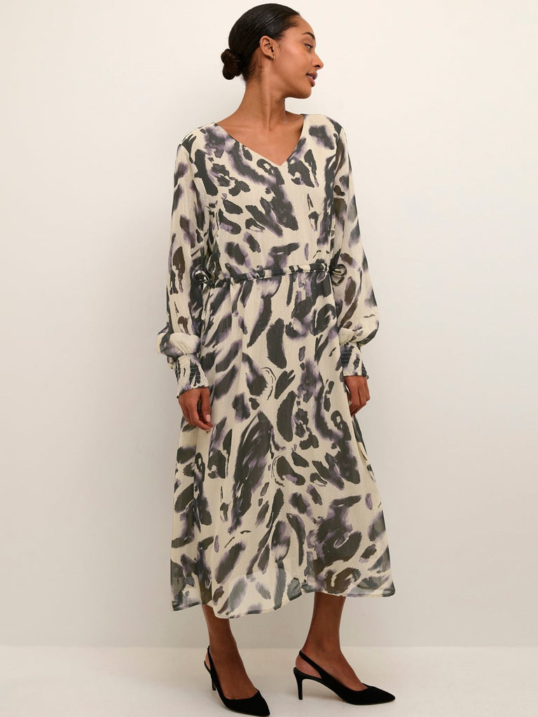 Kaffe KAfina dress black/feather gray - Online-Mode