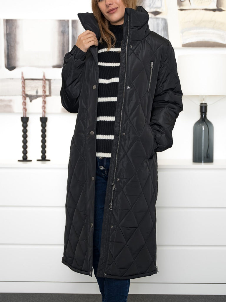 Kaffe KAlindsay quilt jacket black deep - Online-Mode
