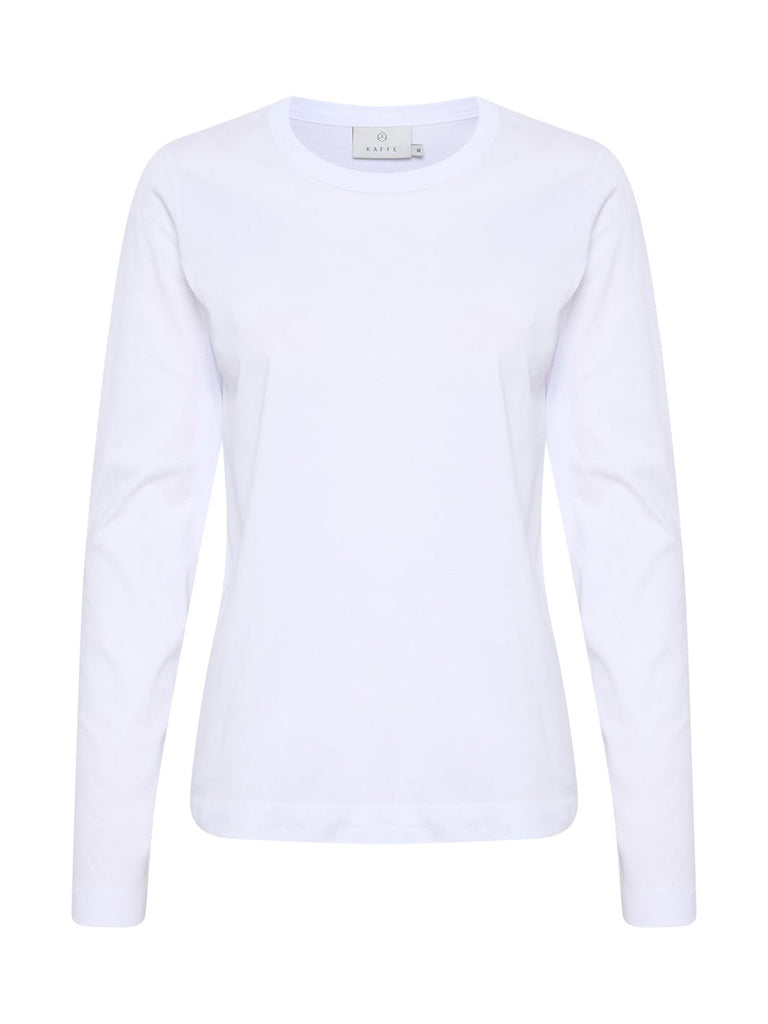 Kaffe KAmarin LS t-shirt optical white - Online-Mode