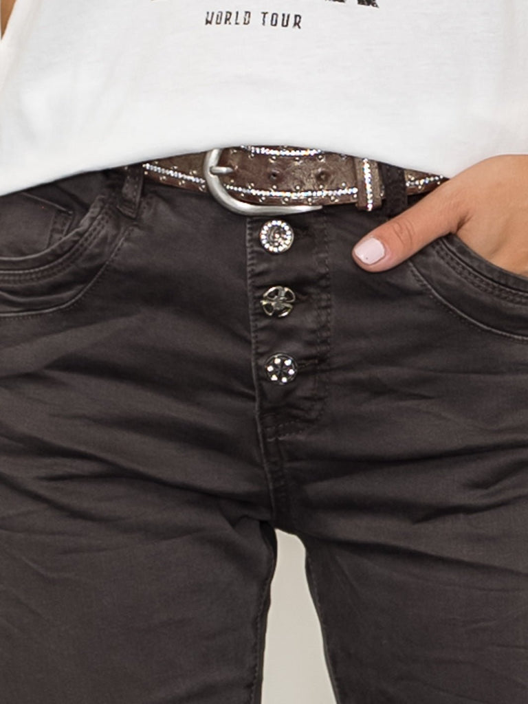 Kara jeans brown - Online-Mode