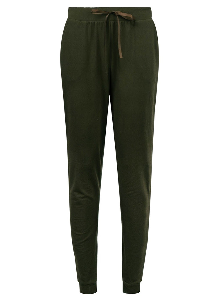 Liberté Alma pants fleece dark army - Online-Mode