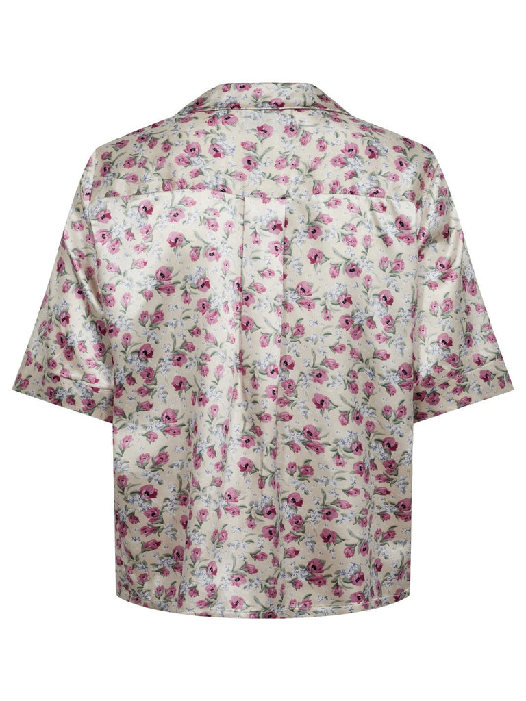 Liberté Danda SS shirt creme flower - Online-Mode