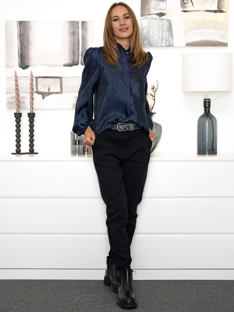 Liberté Ianna LS shirt navy - Online-Mode