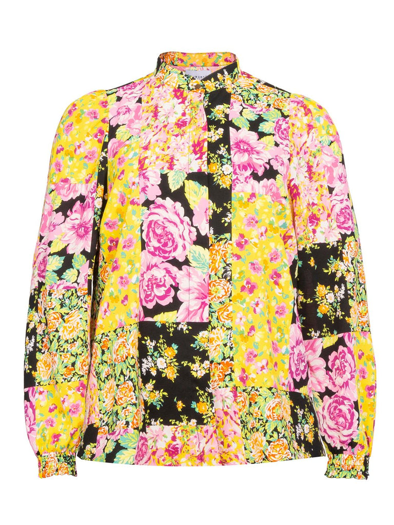 Liberté Meda LS bluse multicolor patchwork - Online-Mode
