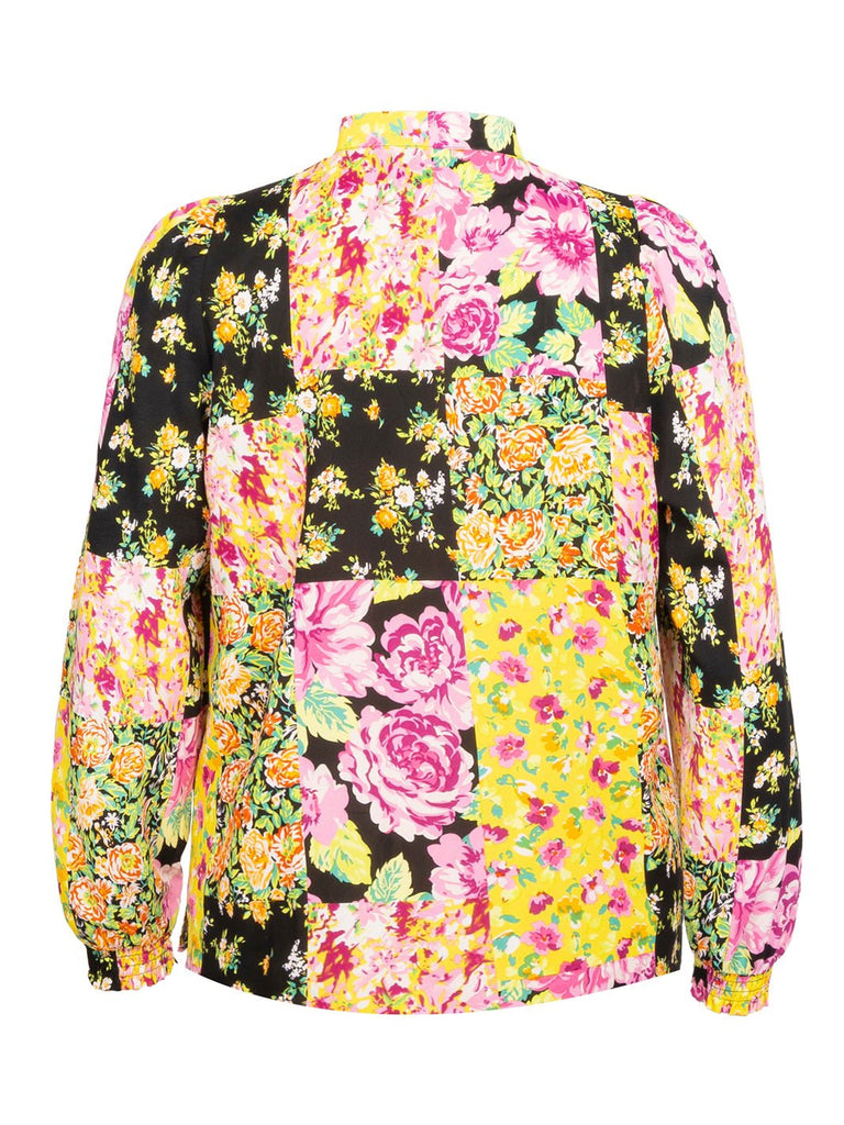 Liberté Meda LS bluse multicolor patchwork - Online-Mode