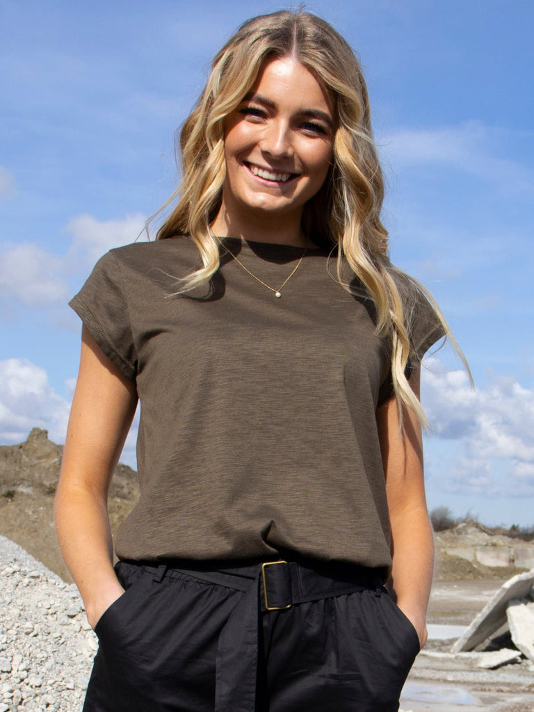 Liberté Ulla t-shirt dark army - Online-Mode
