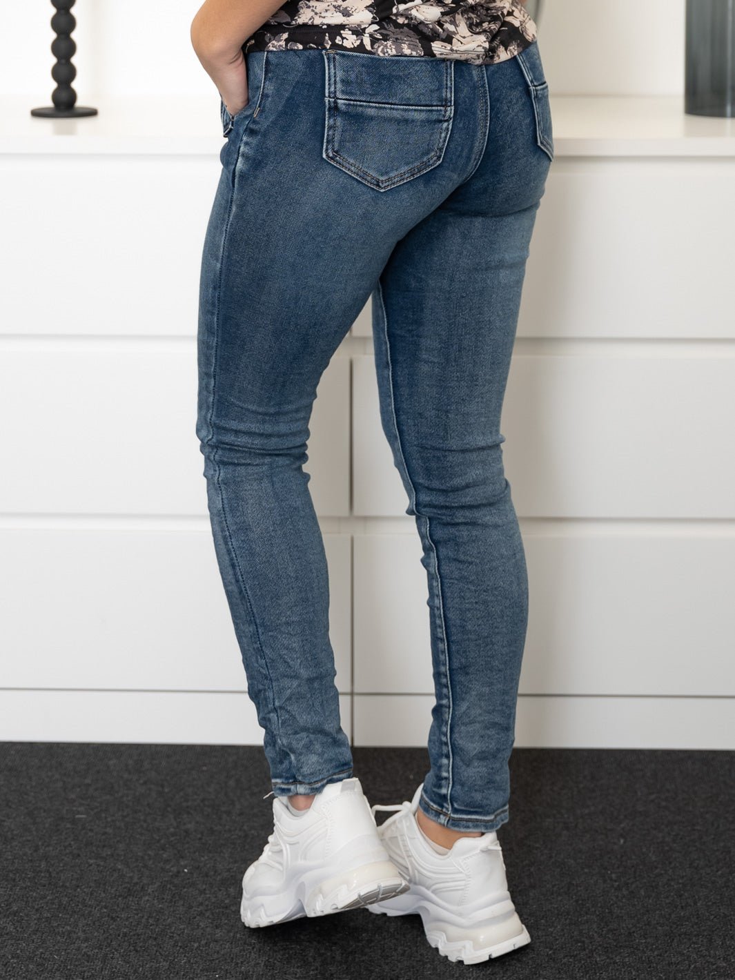 Linetta jeans blue denim wash - Online-Mode