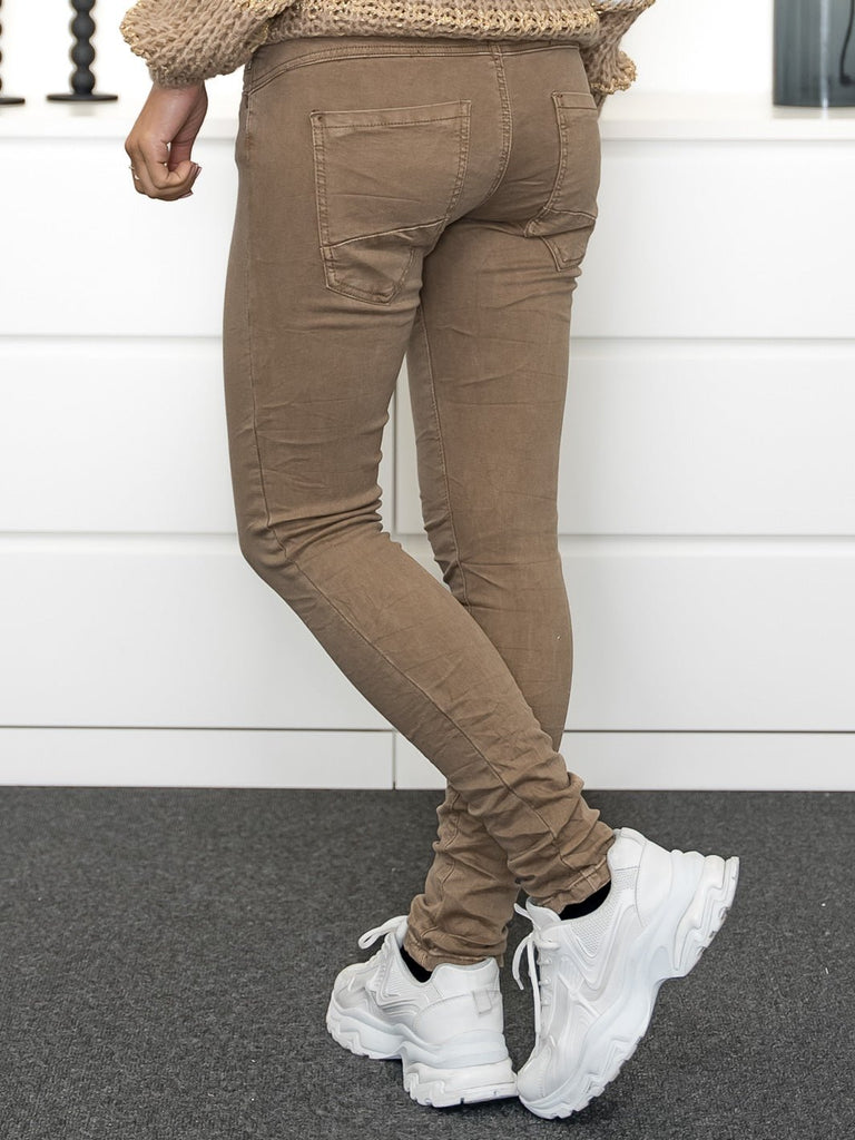 Maisie jeans taupe - Online-Mode
