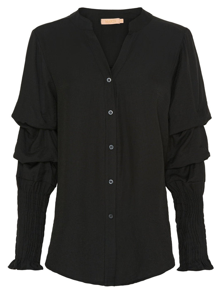 Marta du Chateau Aisha shirt black - Online-Mode