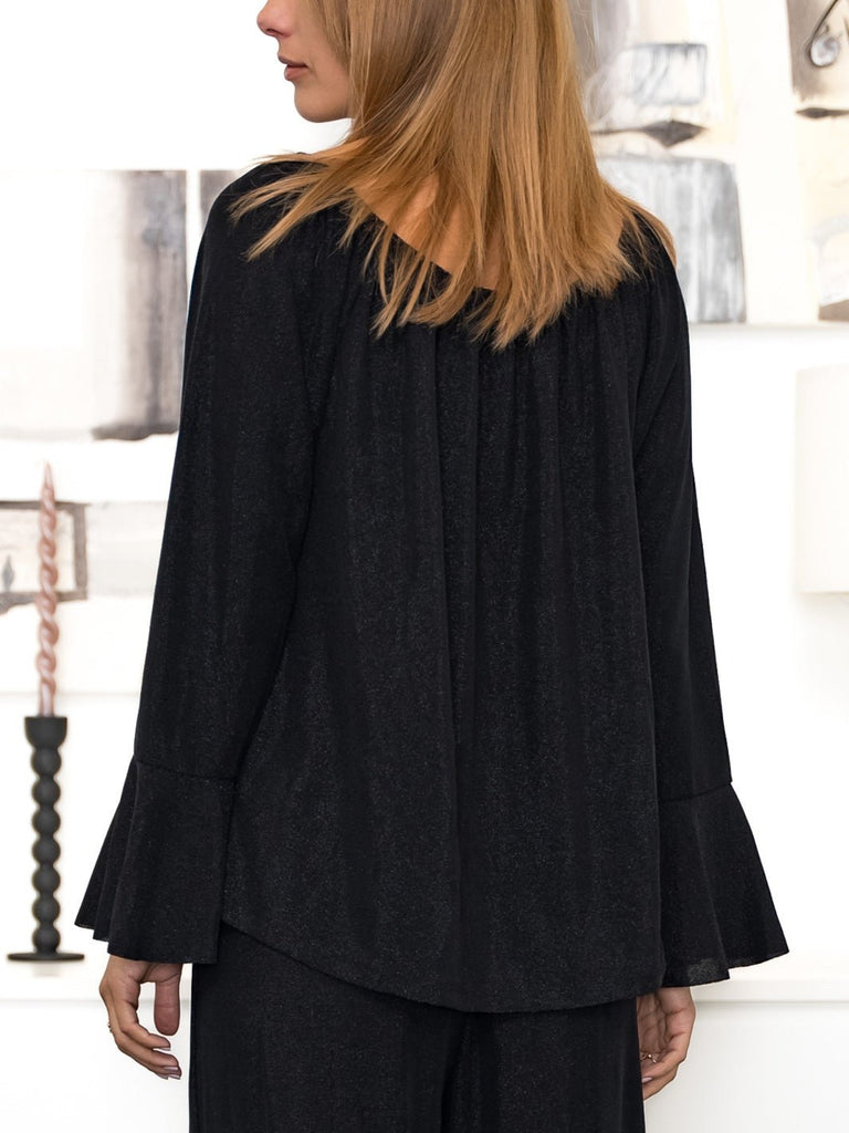 Marta du Chateau Alexandra bluse black - Online-Mode