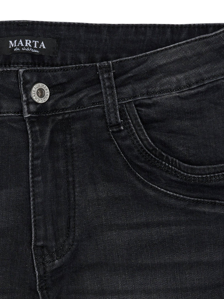Marta du Chateau Mette jeans dark grey - Online-Mode