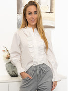 Marta du Chateau Stella shirt white - Online-Mode