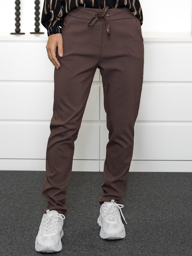 Melinda pants brown - Online-Mode