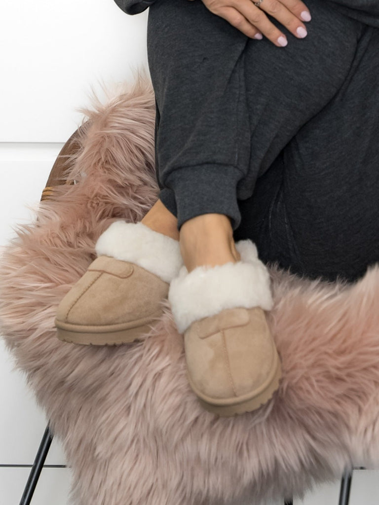 Miranda slippers khaki - Online-Mode