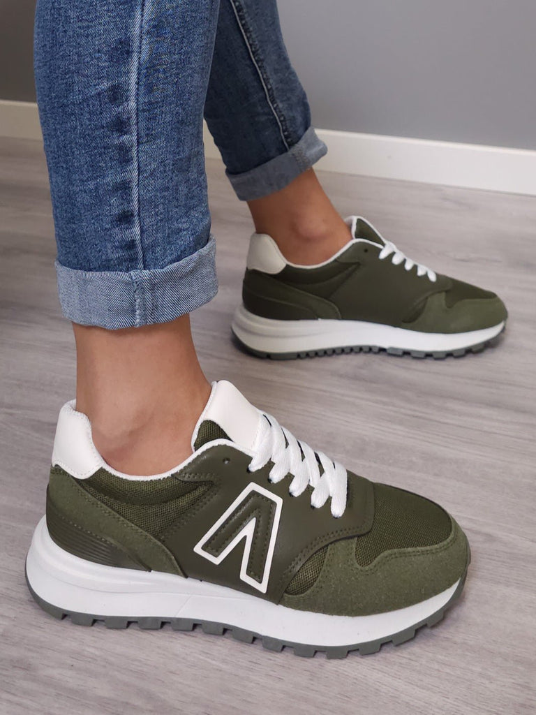 Nadina sneakers green - Online-Mode
