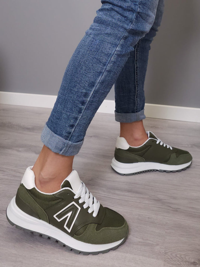 Nadina sneakers green - Online-Mode
