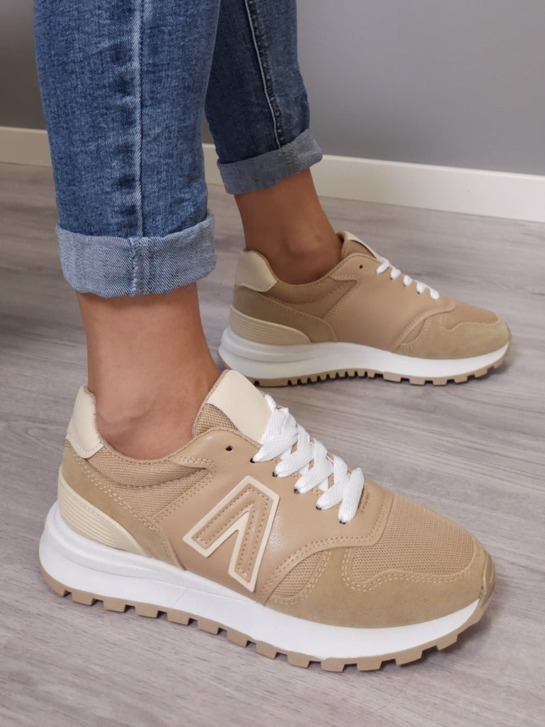 Nadina sneakers khaki - Online-Mode