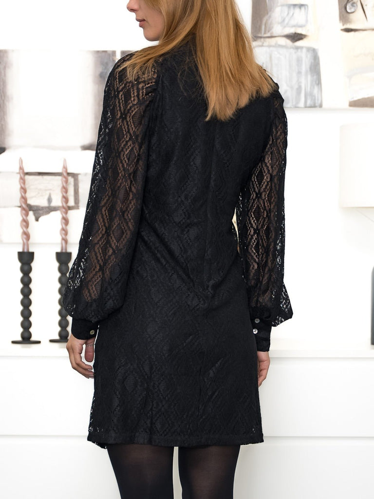Noella Texas lace dress black - Online-Mode