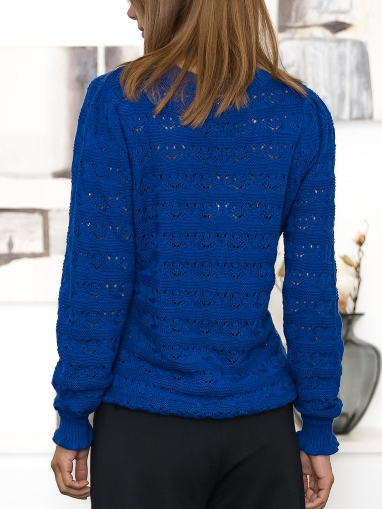 Ofelia Hege knit pullover ultra blue - Online-Mode