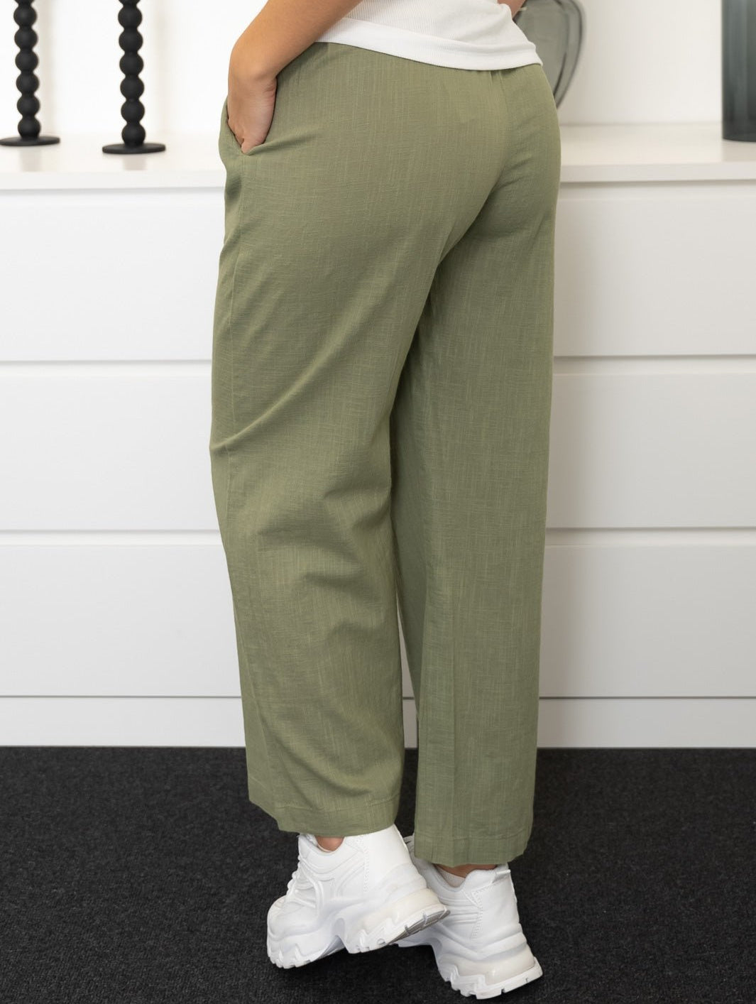 Peyton pants khaki - Online-Mode