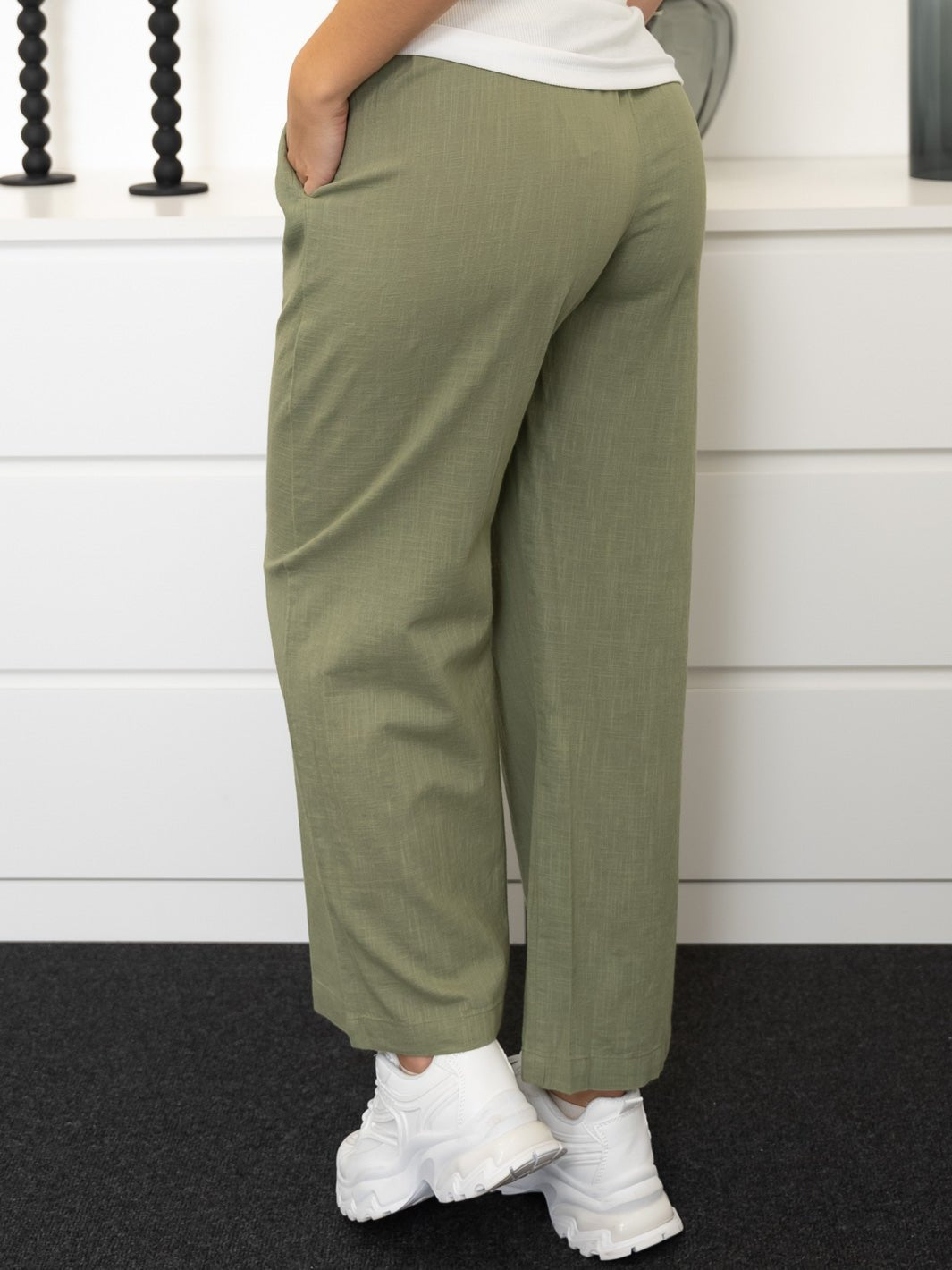 Peyton pants khaki - Online-Mode