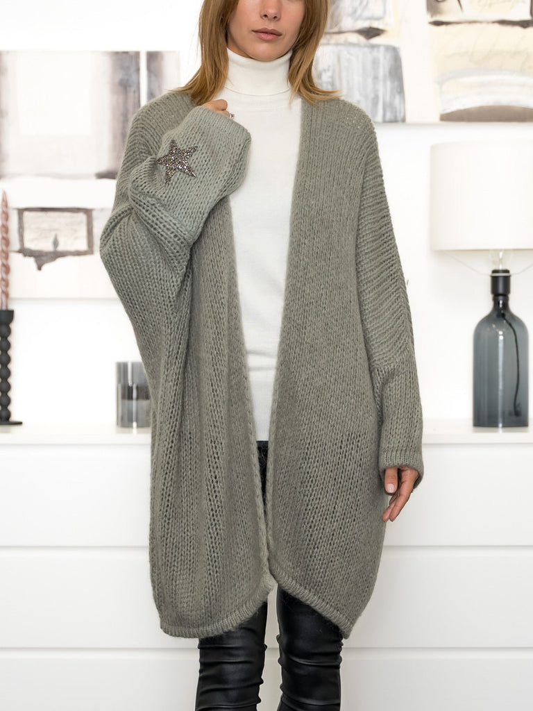 Reanny cardigan olive - Online-Mode