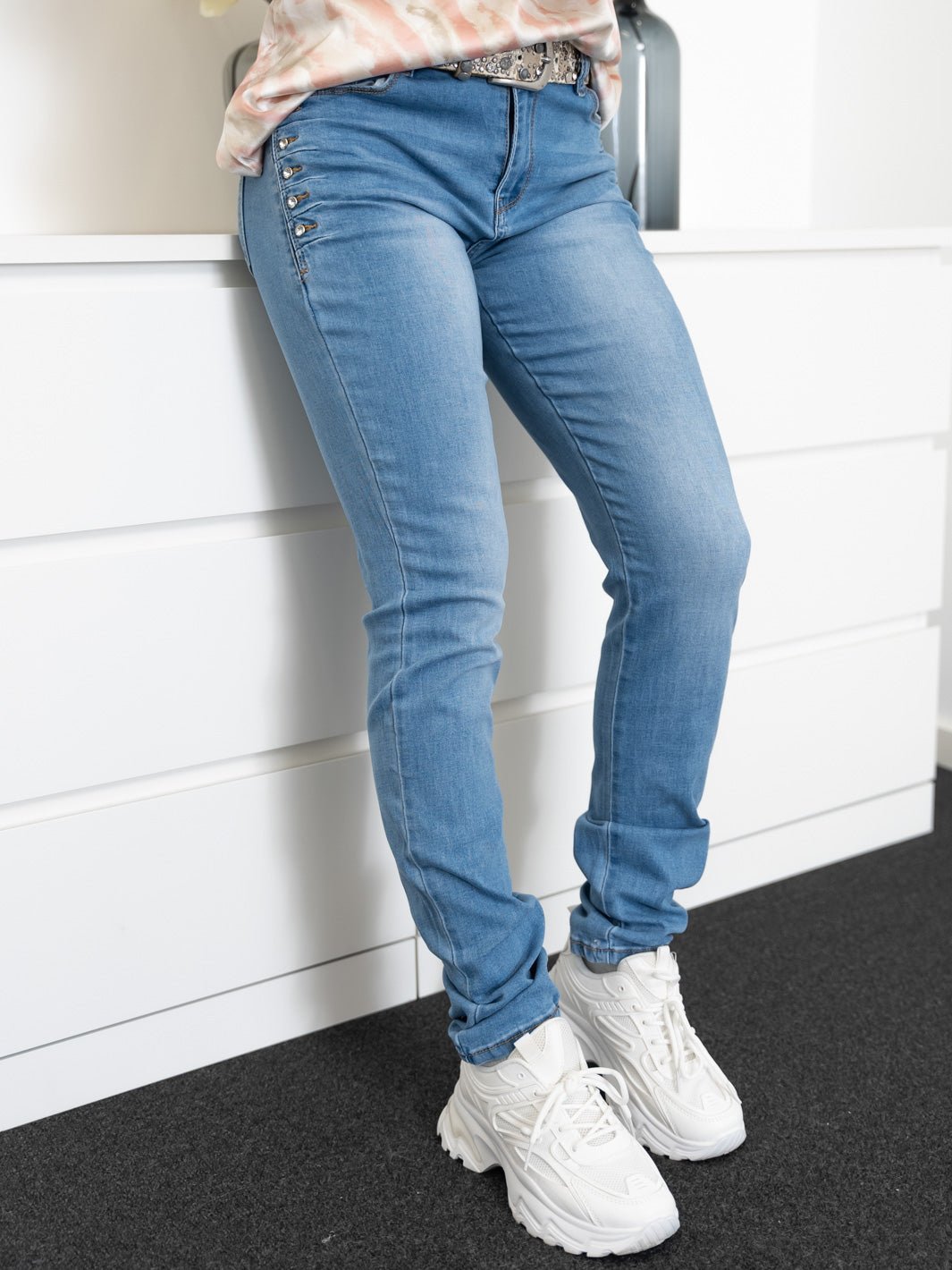 Sadina jeans light blue denim - Online-Mode