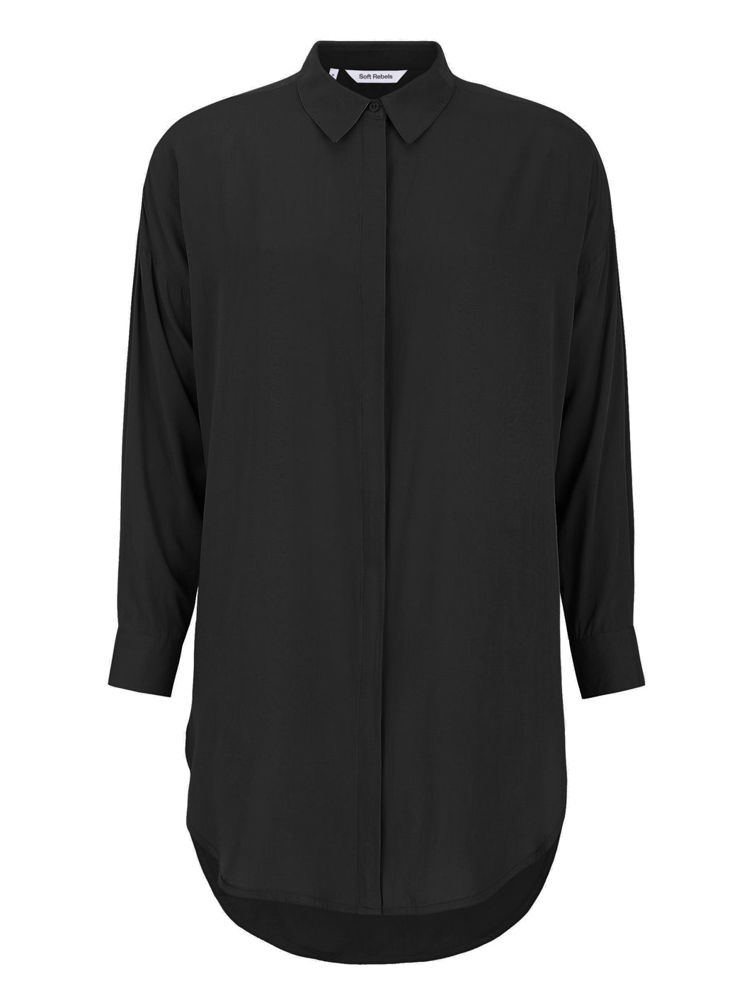 Soft Rebels SRfreedom long shirt black - Online-Mode