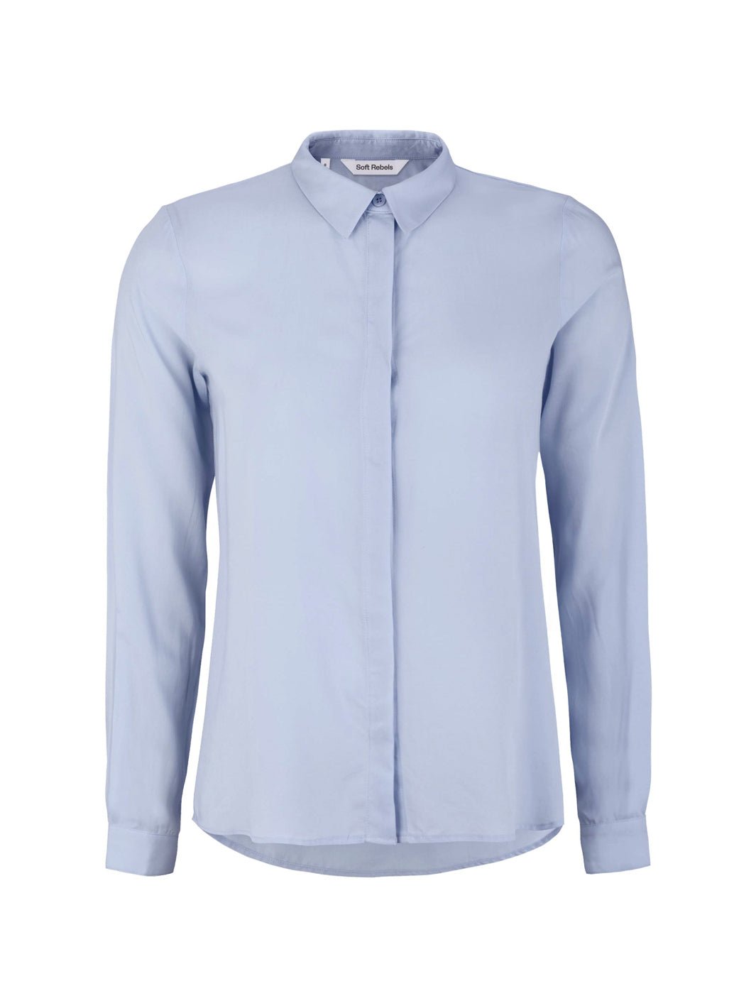 Soft Rebels SRFreedom LS shirt cashmere blue - Online-Mode