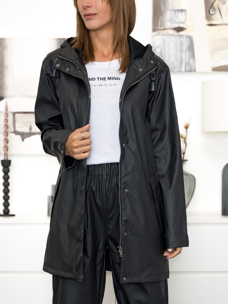 Soya Concept Alexa 15 rain jacket black - Online-Mode