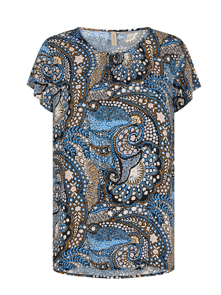 Soya Concept Manny 1 t-shirt blue mix - Online-Mode