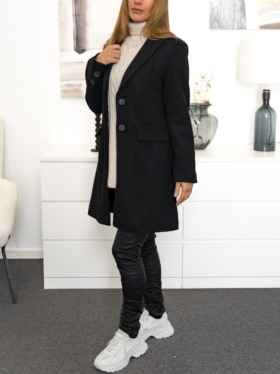 Teresa coat black - Online-Mode