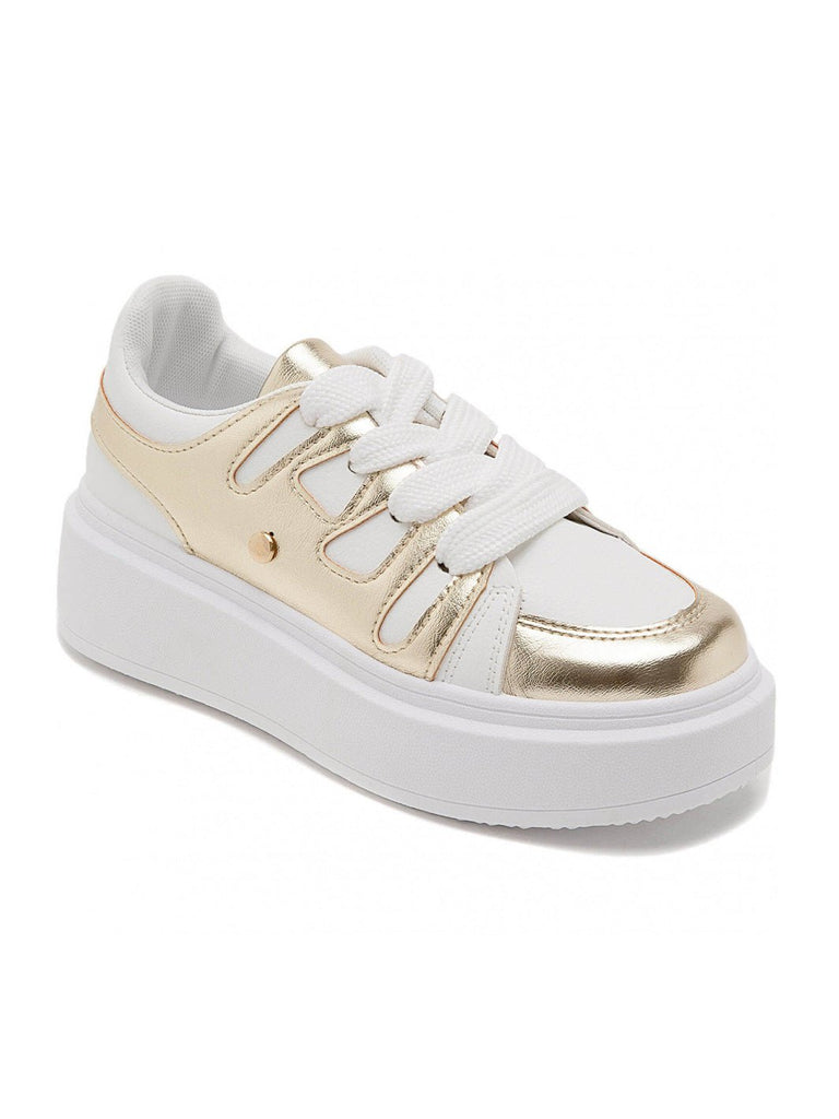 Troya sneakers white/gold - Online-Mode