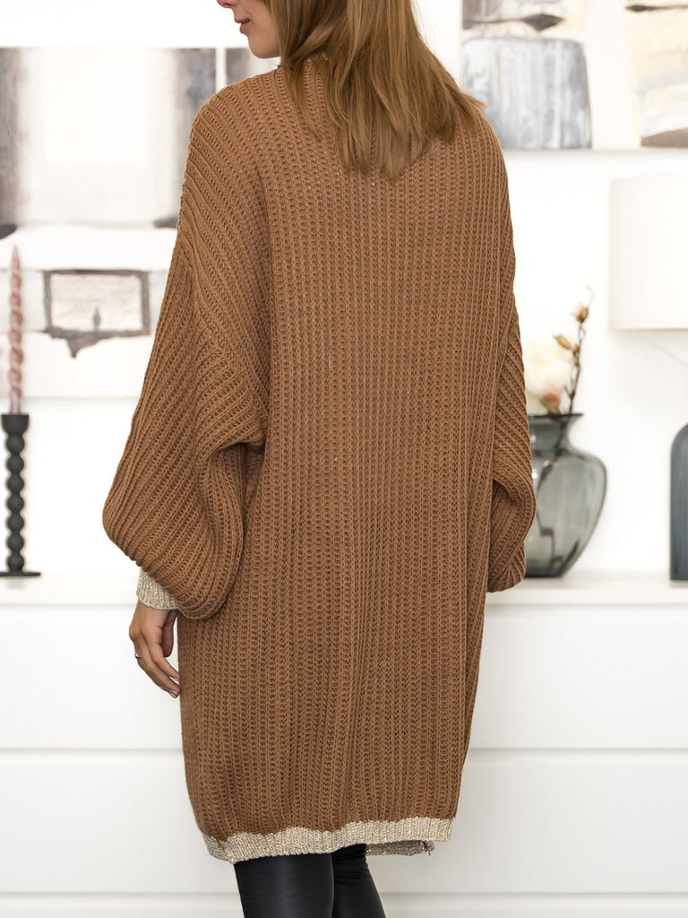 Venice cardigan camel - Online-Mode