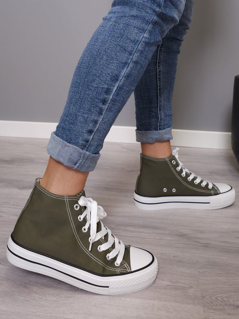 Zavia sneakers army green - Online-Mode